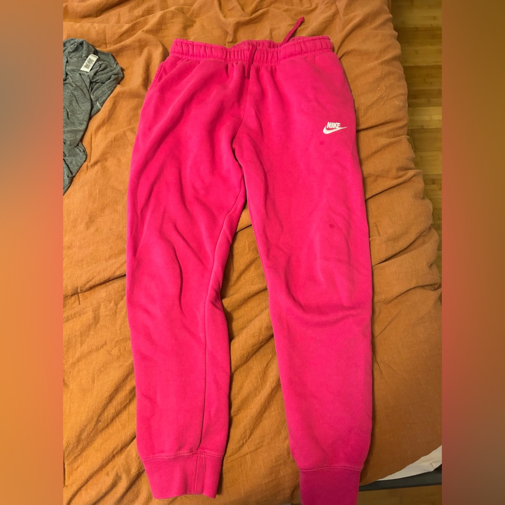Hot Pink Nike Jogger Sweatpants